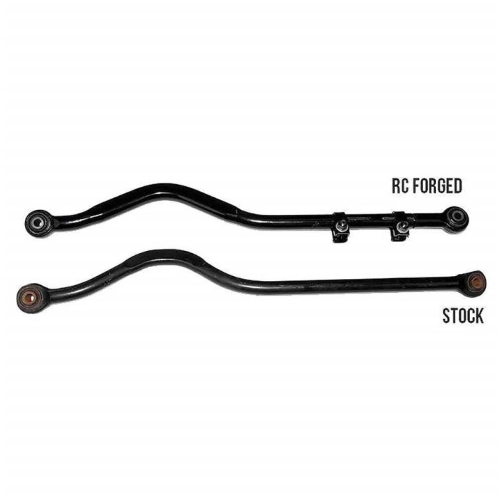Front Forged Adjustable Track Bar, Rough Country Lift 2.5-6 Inch, Jeep Wrangler 2007 - 2018 - EDK.ro