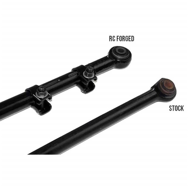 Bară de Șină Frontală Reglabilă Forjată, Rough Country Lift 2.5-6 Inch, Jeep Wrangler 2007 - 2018 - EDK.ro