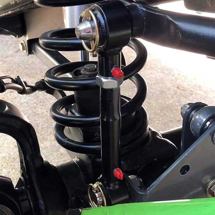 Bielete Bară Antiruliu Față Decuplate, JKS Lift 2.5-6 Inch, Jeep Wrangler 2007 - 2018 - EDK.ro