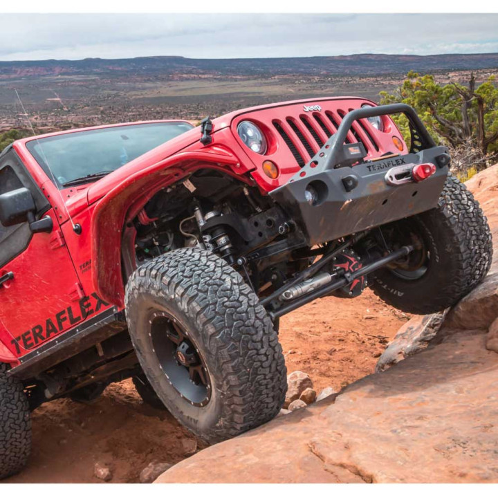Bielete Bară Antiruliu Spate, TeraFlex Lift 2.5 Inch, Jeep Wrangler 2007 - 2018 - EDK.ro