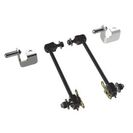 Kit Bielete Bară Antiruliu Față cu Deconectare Rapidă, TeraFlex Lift 0-2.5 Inch, Jeep Wrangler 2007 - 2018 - EDK.ro