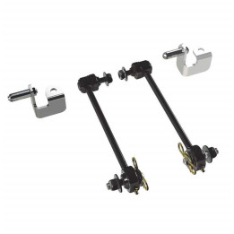 Front Quick Disconnect Sway Bar Links Kit, TeraFlex Lift 6 Inch, Jeep Wrangler 2007 - 2018 - EDK.ro