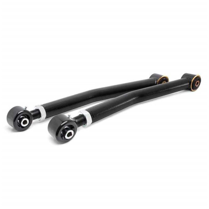 Front Lower Adjustable Control Arm Kit, Rough Country X-Flex Lift 2-6 Inch, Jeep Wrangler 2007 - 2018 - EDK.ro