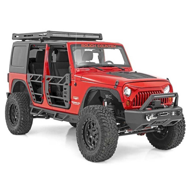 Kit Braț de Control Reglabil Față Superior, Rough Country X-Flex Lift 2-6 Inch, Jeep Wrangler 2007 - 2018 - EDK.ro