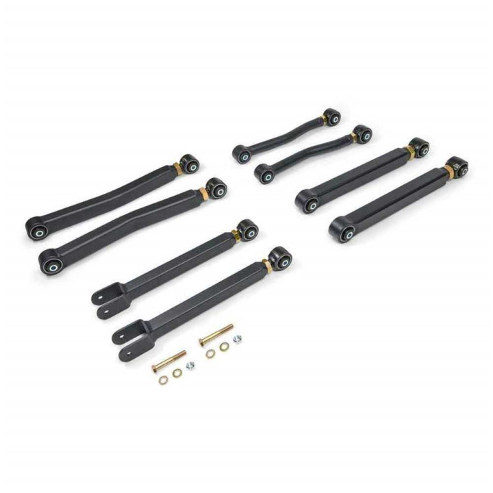 Adjustable Short Control Arm Kit, Clayton Off Road Overland+ Lift 0-5 Inch, Jeep Wrangler 2007 - 2018 - EDK.ro