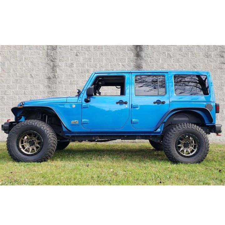 Adjustable Short Control Arm Kit, Clayton Off Road Overland+ Lift 0-5 Inch, Jeep Wrangler 2007 - 2018 - EDK.ro
