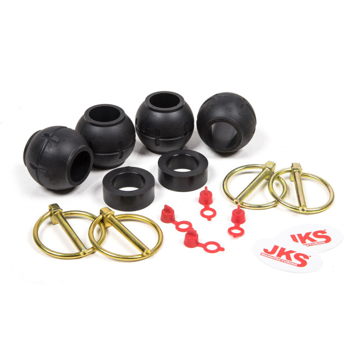 Pachet Service Bielete Bară Antiruliu cu Deconectare Mai Rapidă, JKS, Jeep Wrangler 2007 - 2018 - EDK.ro