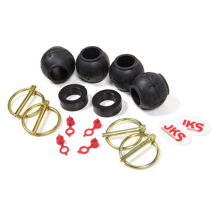 Pachet Service Bielete Bară Antiruliu cu Deconectare Mai Rapidă, JKS, Jeep Wrangler 2007 - 2018 - EDK.ro
