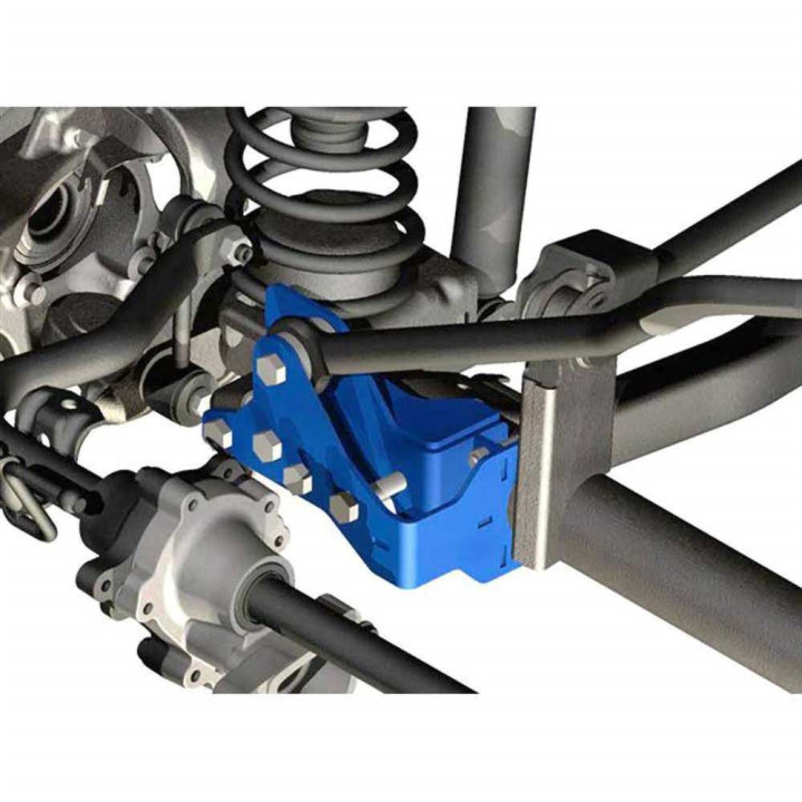 Front Track Bar Bracket, Rough Country Lift 3.5-4 Inch, Jeep Wrangler 2007 - 2018 - EDK.ro