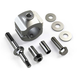 Kit Suport de Montare pentru Relocarea Stabilizatorului de Direcție Tijă de Direcție 1-3/8 Inch, TeraFlex Lift 0-6 Inch, Jeep Wr