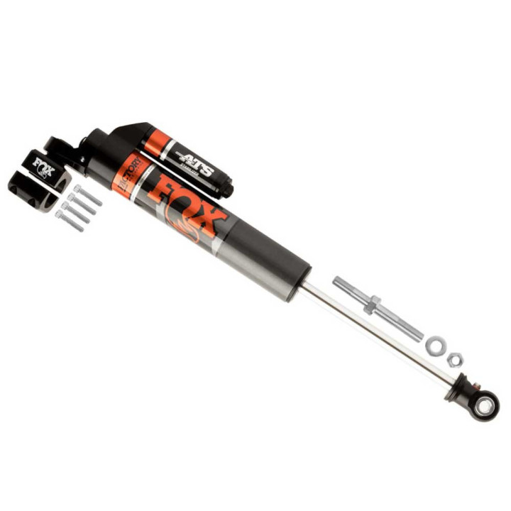 Stabilizator de Direcție 1-1/2 Inch cu Prindere Rapidă, FOX Factory Race 2.0 IFP Rezervor Reglabil ATS, Jeep Wrangler 2007 - 201