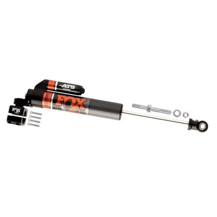 Steering Stabilizer 1-3/8 Inch Tie Rod, FOX Factory Race 2.0 IFP Reservoir adjustable ATS, Jeep Wrangler 2007 - 2018 - EDK.ro
