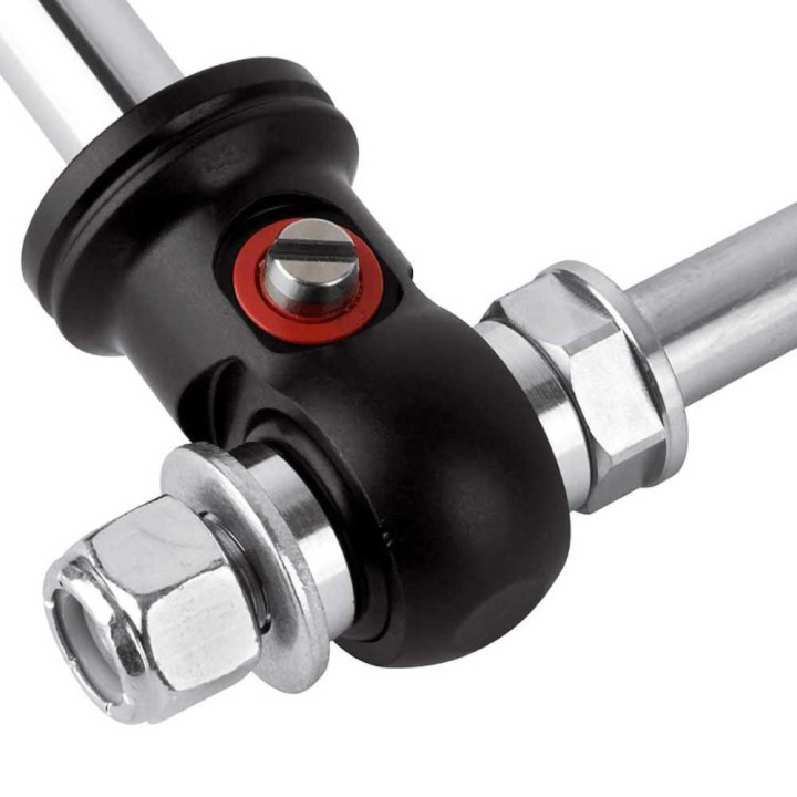 Stabilizator de Direcție 1-3/8 Inch Tijă de Direcție, FOX Factory Race 2.0 IFP Rezervor Reglabil ATS, Jeep Wrangler 2007 - 2018 