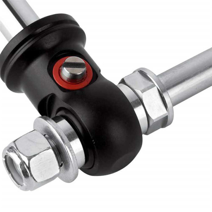 Stabilizator de Direcție 1-5/8 Inch Tijă de Direcție, FOX Factory Race 2.0 IFP Rezervor Reglabil ATS, Jeep Wrangler 2007 - 2018 