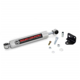 Stabilizator de Direcție cu Suport de Relocare, Rough Country N3 Premium, Jeep Wrangler 2007 - 2018 - EDK.ro