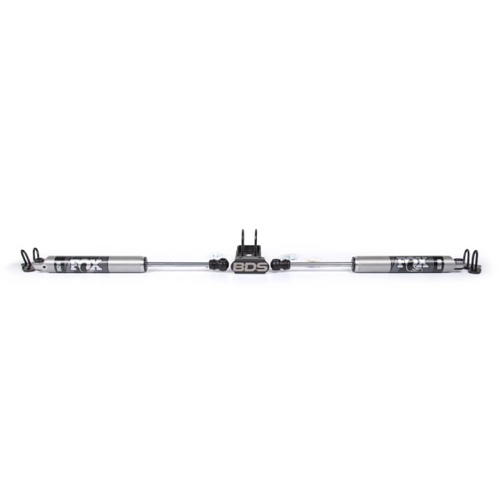 Dual Steering Stabilizer, FOX Factory Performance 2.0 IFP, Jeep Wrangler 2007 - 2018 - EDK.ro