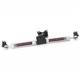 Dual Steering Stabilizer, Rough Country N3 Premium Lift 2-8 Inch, Jeep Wrangler 2007 - 2018 - EDK.ro