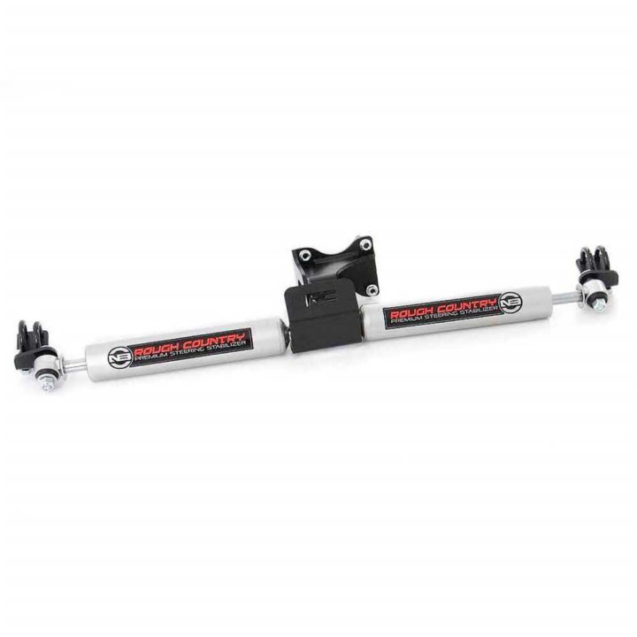 Stabilizator de Direcție Dublu, Rough Country N3 Premium Lift 2-8 Inch, Jeep Wrangler 2007 - 2018 - EDK.ro