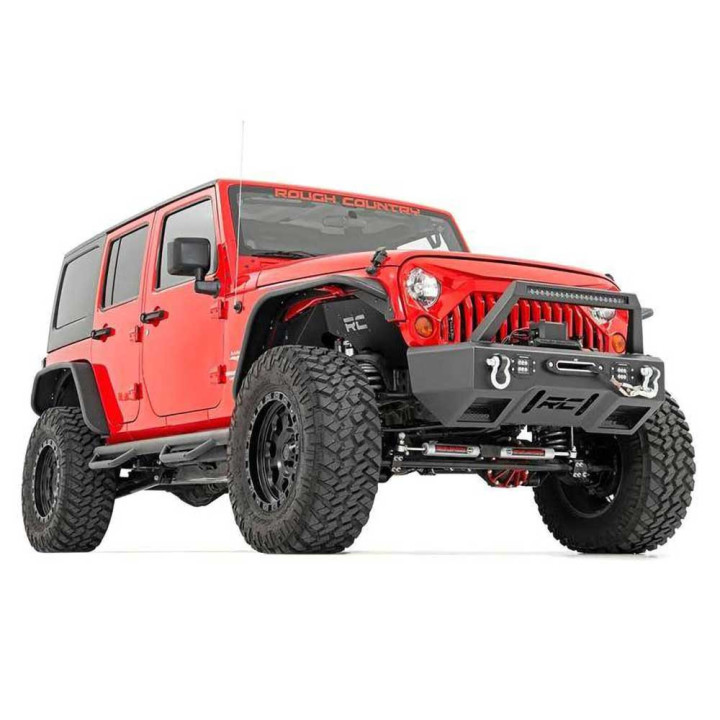 Stabilizator de Direcție Dublu, Rough Country N3 Premium Lift 2-8 Inch, Jeep Wrangler 2007 - 2018 - EDK.ro