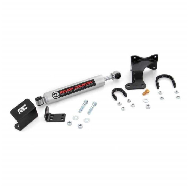 Stabilizator de Direcție, Rough Country N3 Premium Lift 2-8 Inch, Jeep Wrangler 2007 - 2018 - EDK.ro