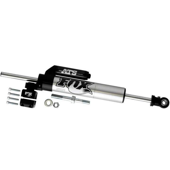 Steering Stabilizer 1-3/8 Inch Tie Rod, FOX Factory Performance 2.0 IFP Reservoir adjustable ATS, Jeep Wrangler 2007 - 2018 - ED