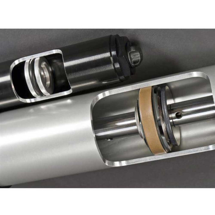Stabilizator de Direcție Tijă de Direcție 1-3/8 Inch Rezervor, FOX Factory Performance 2.0 IFP Rezervor Reglabil ATS, Jeep Wrang