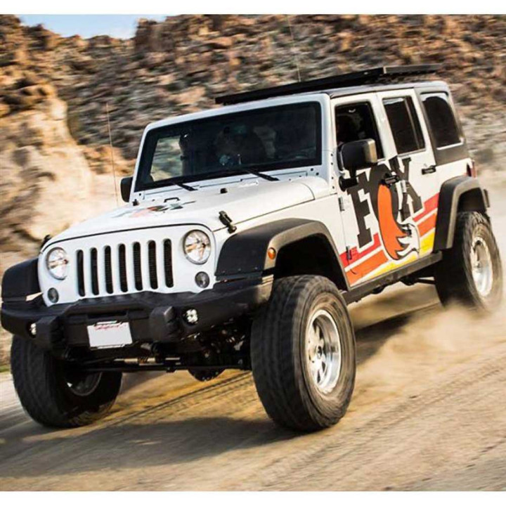 Steering Stabilizer 1-3/8 Inch Tie Rod, FOX Factory Performance 2.0 TS, Jeep Wrangler 2007 - 2018 - EDK.ro
