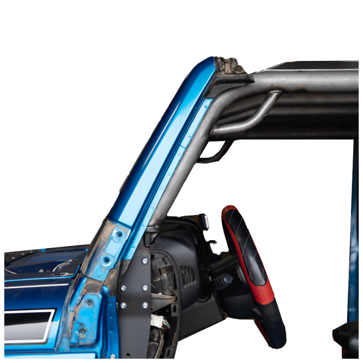 Full Roll Cage Kit V2 GenRight, GenRight Off Road, Jeep Wrangler 2007 - 2018 - EDK.ro