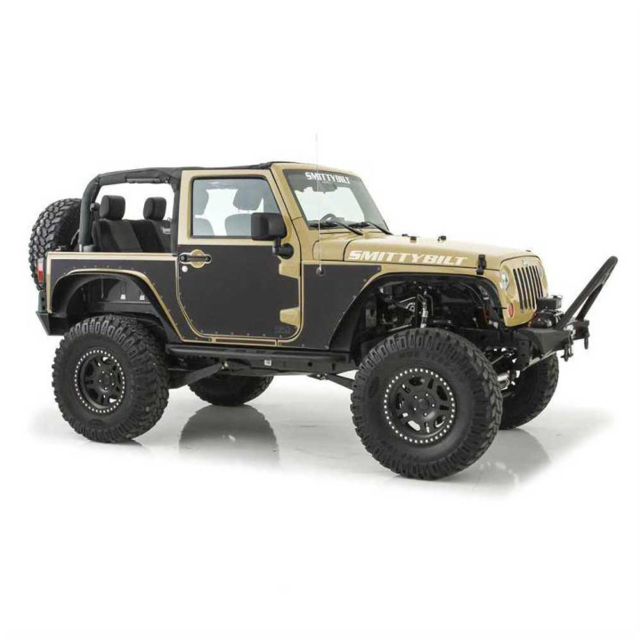 Mag Armor Magnetic Trail Skins, Smittybilt, Jeep Wrangler 2007 - 2018 - EDK.ro
