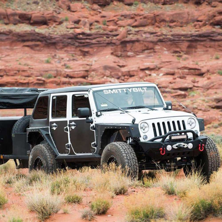 Piei Magnetice Mag Armor pentru Trasee, Smittybilt, Jeep Wrangler 2007 - 2018 - EDK.ro