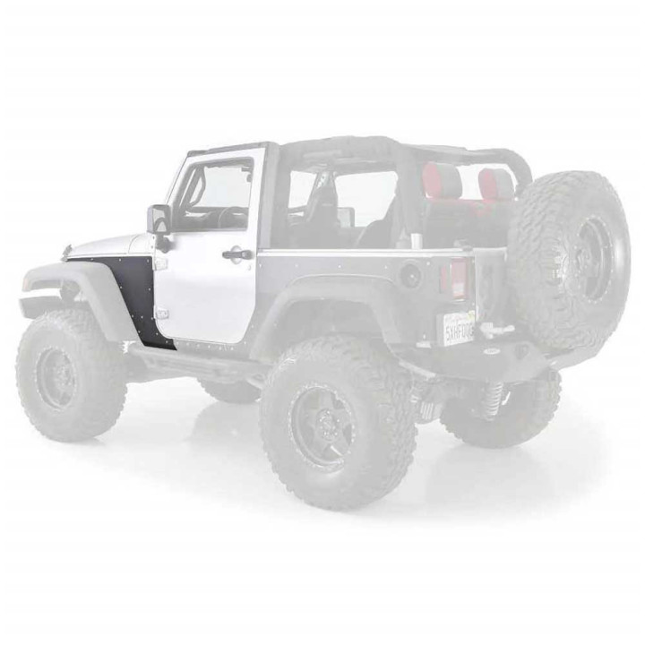 Front Armor Fender Skins, Smittybilt XRC, Jeep Wrangler 2007 - 2018 - EDK.ro