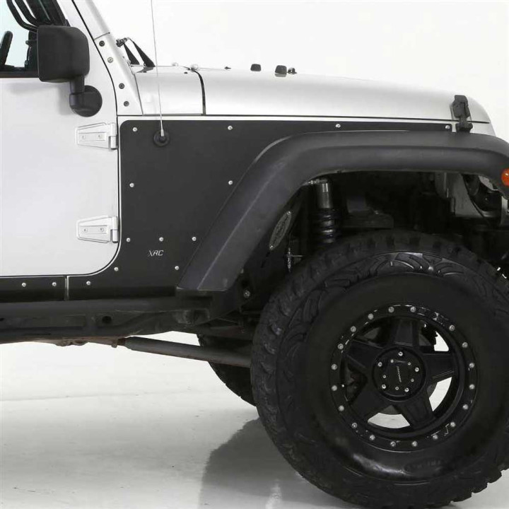 Front Armor Fender Skins, Smittybilt XRC, Jeep Wrangler 2007 - 2018 - EDK.ro