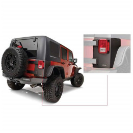 Rear Corner Cover Set, Bushwacker, Jeep Wrangler 2007 - 2018 - EDK.ro