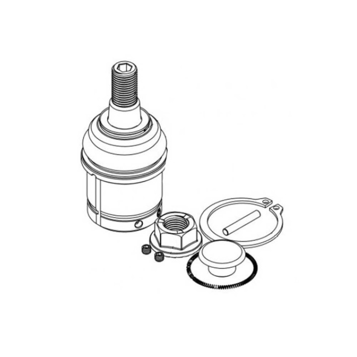 Capăt Articulație Sferică Tijă de Direcție, TeraFlex, Jeep Wrangler 2007 - 2018 - EDK.ro