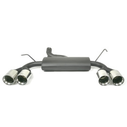 Dual Performance Exhaust, Ulter Sport, Jeep Wrangler 2007 - 2018 - EDK.ro
