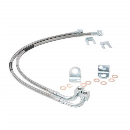 Rear Extended Brake Lines, Rough Country Lift 4-6 Inch, Jeep Wrangler 2007 - 2018 - EDK.ro
