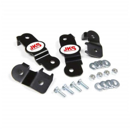Front and Rear Brake Line Relocation Brackets, JKS Lift 2.5-4.5 Inch, Jeep Wrangler 2007 - 2018 - EDK.ro