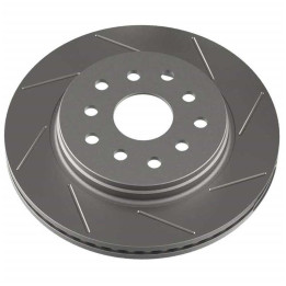 Front Slotted Brake Rotor Driver Side, TeraFlex, Jeep Wrangler 2007 - 2018 - EDK.ro