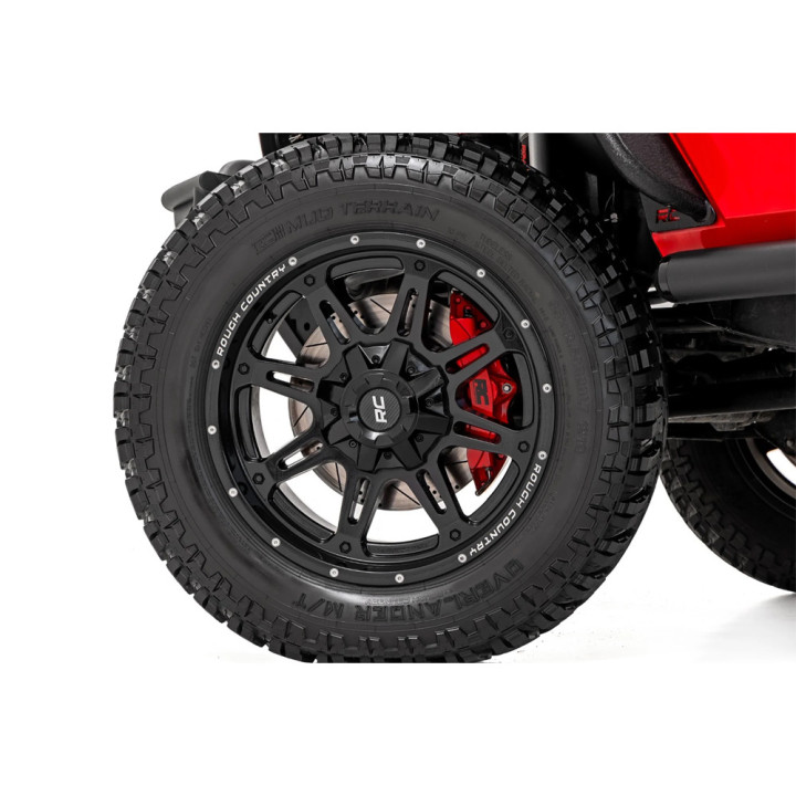 Kit de Frână cu Discuri Ventilate, Rough Country, Jeep Wrangler 2007 - 2018 - EDK.ro