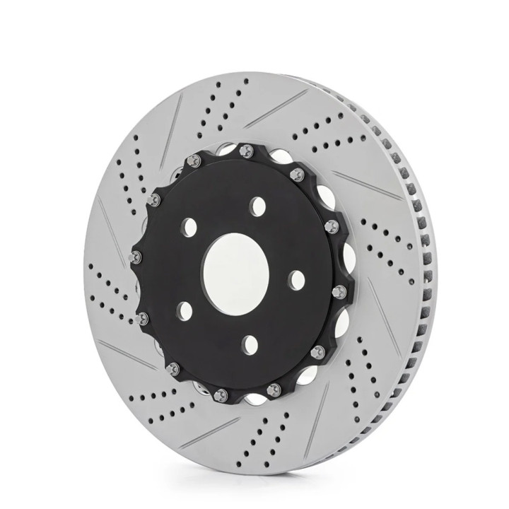 Brake Kit with Vented Discs, Rough Country, Jeep Wrangler 2007 - 2018 - EDK.ro