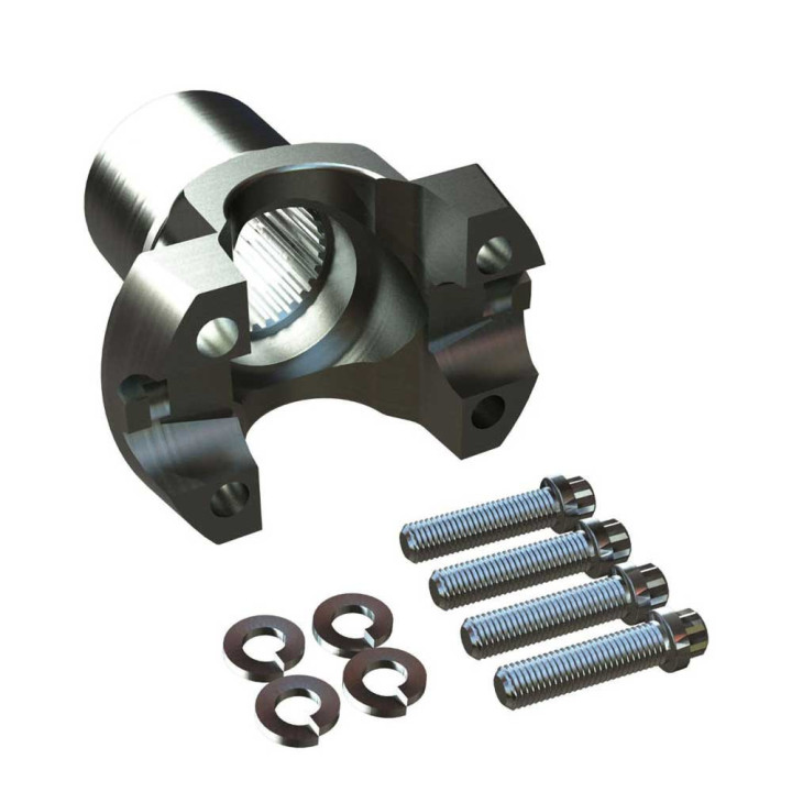 Kit de Conversie cu Șurub în U pentru Jugul de Ieșire al Cutiei de Transfer, TeraFlex, Jeep Wrangler 2007 - 2018 - EDK.ro