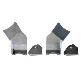 Rear Lower Control Arm Skid Plate Kit, TeraFlex, Jeep Wrangler 2007 - 2018 - EDK.ro