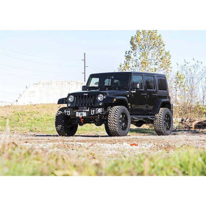 Rear Nitro Shock Absorbers, Rough Country N3 Premium Lift 0-3 Inch, Jeep Wrangler 2007 - 2018 - EDK.ro