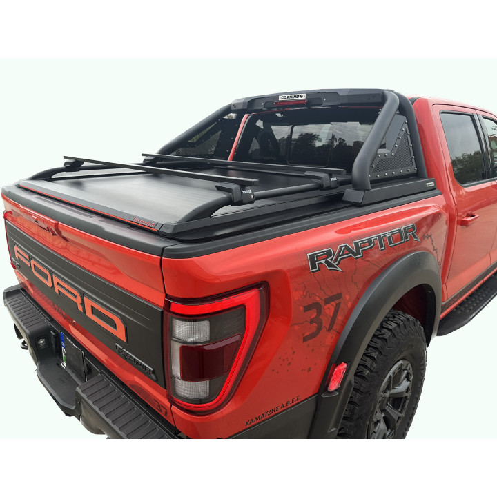 Electronically Assisted Roll Top Tonneau Bed Cover, Tessera 4x4 Roll+, Ford F-150 Lightning Bed Length 5.5 Feet 2023 - Present -