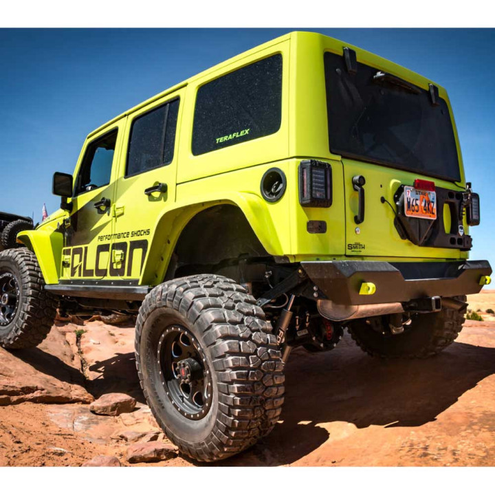 Rear Right Nitro Shock Absorber, TeraFlex Falcon Series SP2 3.1 Piggyback Lift 3-4.5 Inch, Jeep Wrangler 2007 - 2018 - EDK.ro