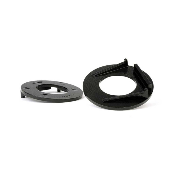 Plăci de Corecție a Arcului Elicoidal Spate, Rough Country Lift 3.5-6 Inch, Jeep Wrangler 2007 - 2018 - EDK.ro