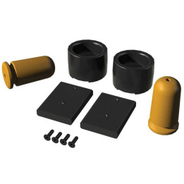 Rear Progressive Bump Stop Kit, TeraFlex Lift 2.5-3.5 Inch, Jeep Wrangler 2007 - 2018 - EDK.ro