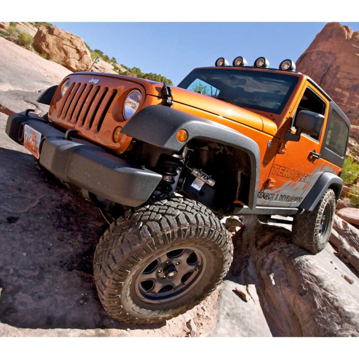 Bump Stop Kit, TeraFlex Prerunner SpeedBump Lift 3-4 Inch, Jeep Wrangler 2007 - 2018 - EDK.ro