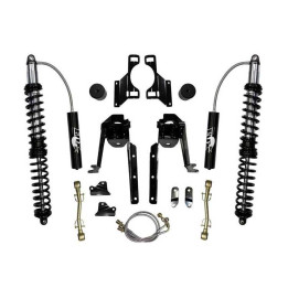 Front FOX Performance 2.0 Reservoir Coilover Upgrade Kit, Skyjacker Lift 3.5-6 Inch, Jeep Wrangler 2007 - 2018 - EDK.ro
