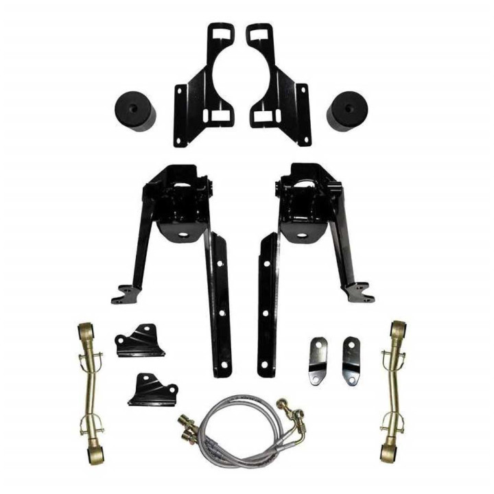 Kit Upgrade Reglabil Suspensie Spate FOX Performance 2.0 Reservoir, Skyjacker Lift 3.5-6 Inch, Jeep Wrangler 2007 - 2018 - EDK.r
